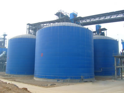 小板镇水泥钢板库改造