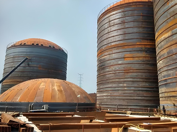 小板镇焦粉钢板仓